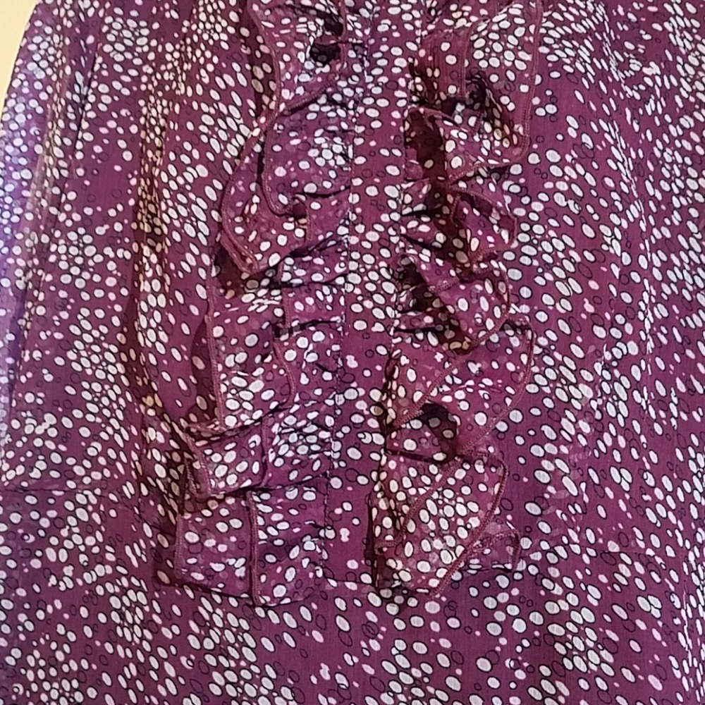 Purple shift dress e9 - Picture 3 of 8